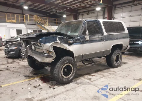 1989 Chevrolet Blazer V10 from USA, damaged, VIN 1GNEV18K2KF109456